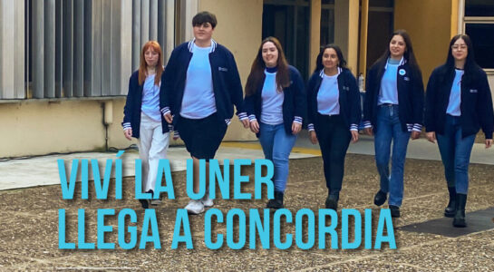 Viví la UNER llega a Concordia